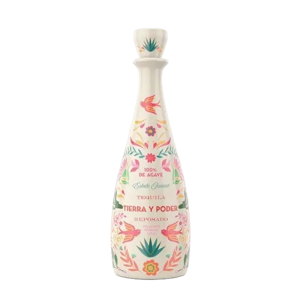 Tequila, Tierra Y Poder, Reposado, 100% Agave, 40% 750mL - Terra Global Beverages