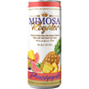 Mimosa Royale Pineapple Pack 4 , mix of different Muscat Wines, blended with only the best 100% Natural Fresh Pineapplle with hints of Guava, 355 mL, 9% ABV - Terra Global Beverages