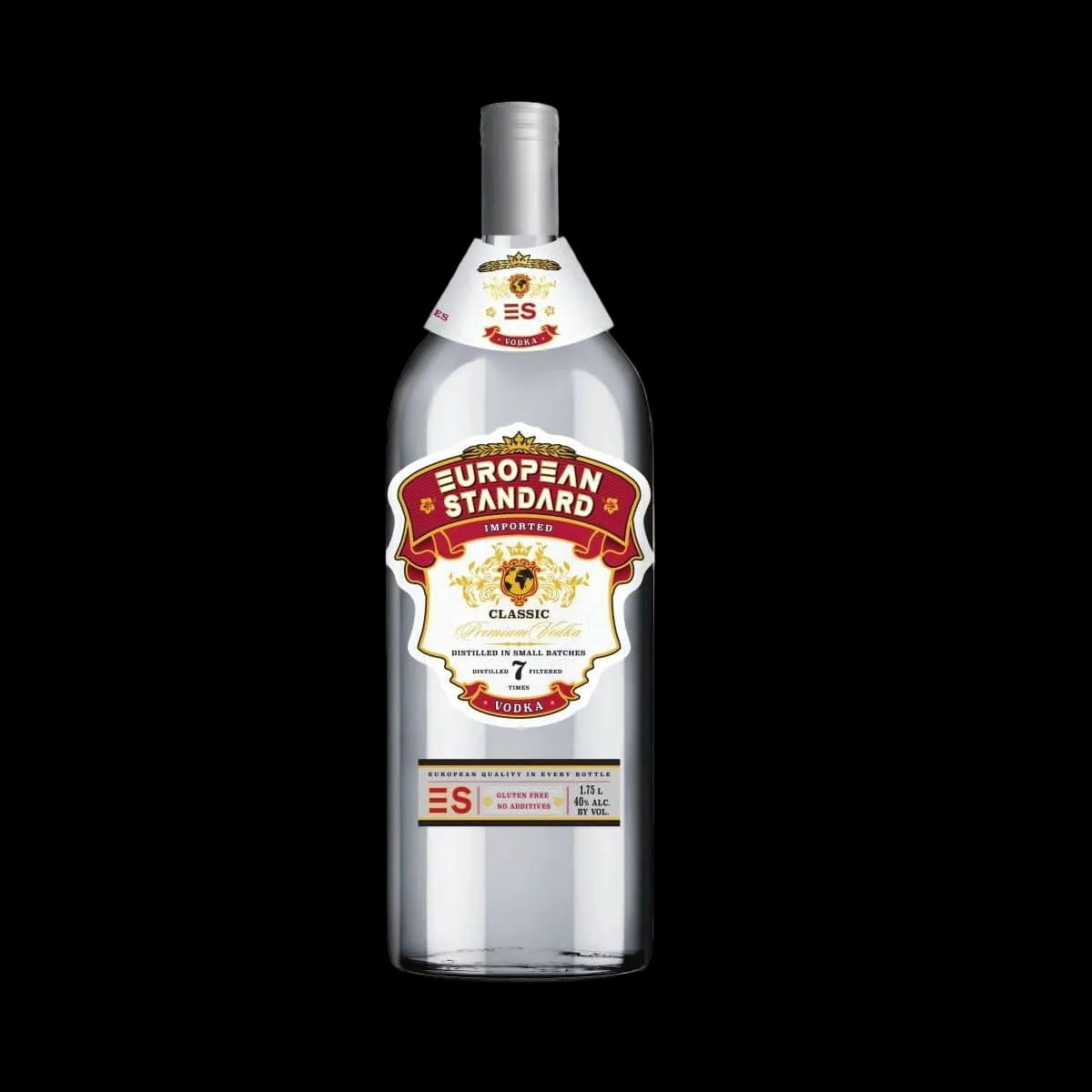 Vodka , European Standard, Imported , Classic Premium Vodka , 1.75L, 40% - Terra Global Beverages