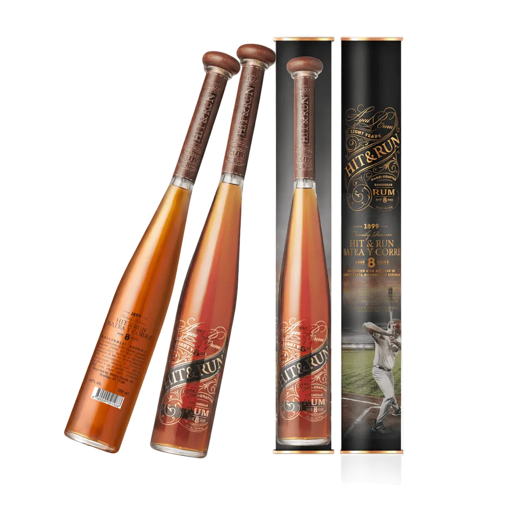 Whiskey, HIT & RUN RUM 8Y ,750 mL, 40% - Terra Global Beverages