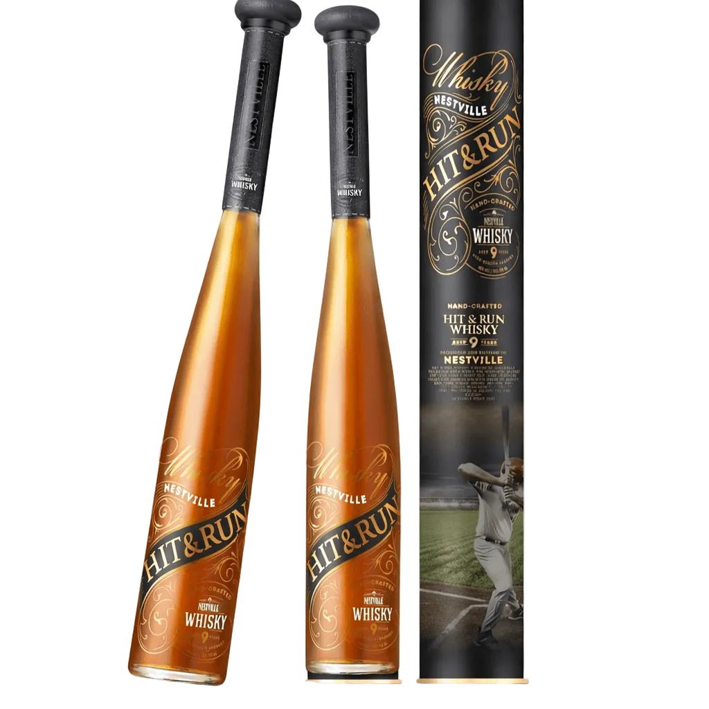 Whiskey, HIT & RUN WHISKY Nestville 9Y ,750 mL, 40% - Terra Global Beverages